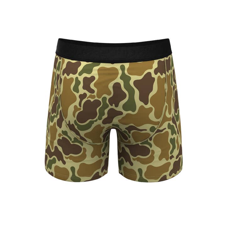 Shinesty, Inc - Venta al por mayor Ropa interior - Hombre - The Chameleon | Duck Camo Ball Hammock® para ropa interior con funda
