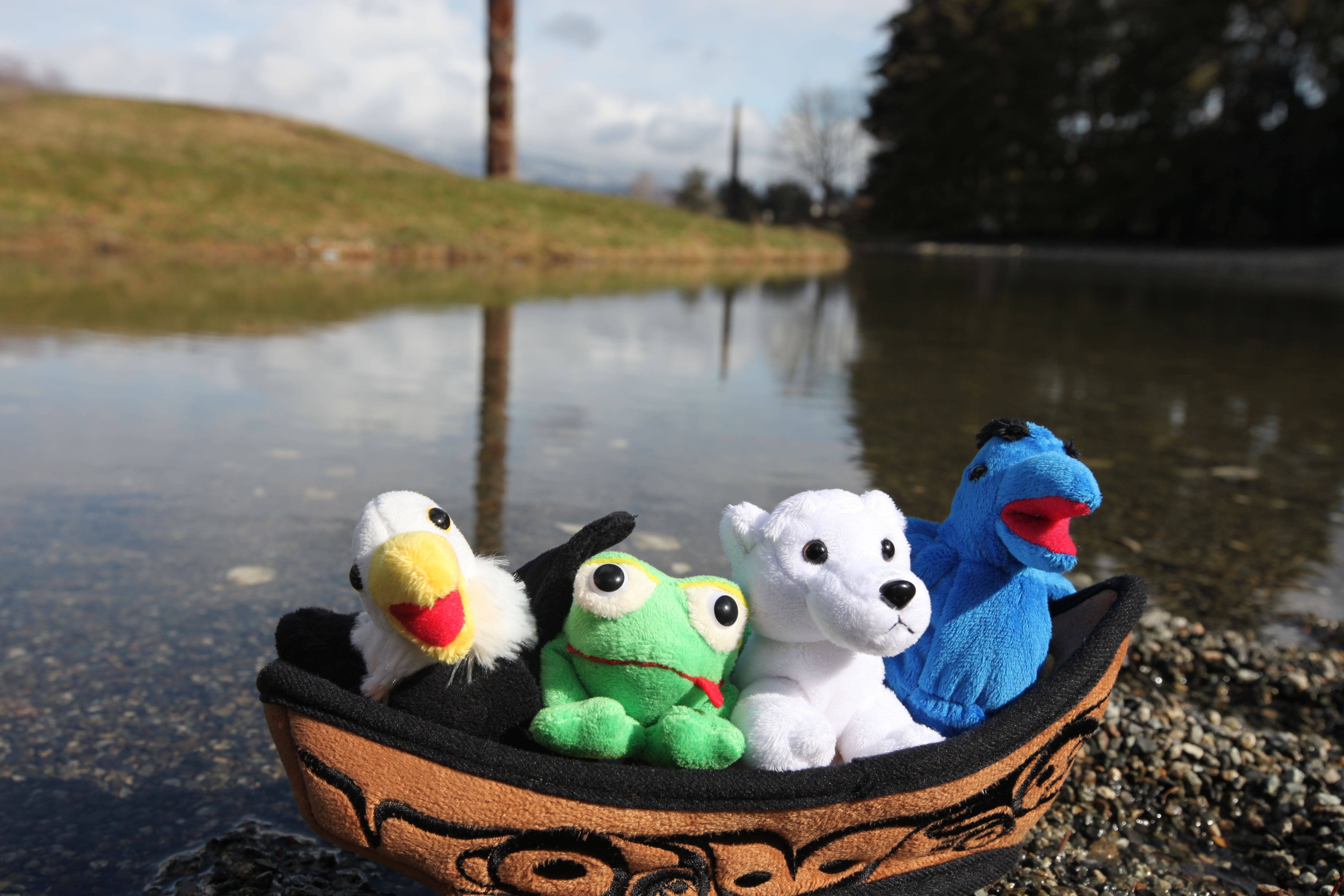 Soft Stuff Creations, Inc. - Wholesale Stuffed/Plush Toy - Kids & Baby - Canoe Playset (Artist: Bill Helin)3