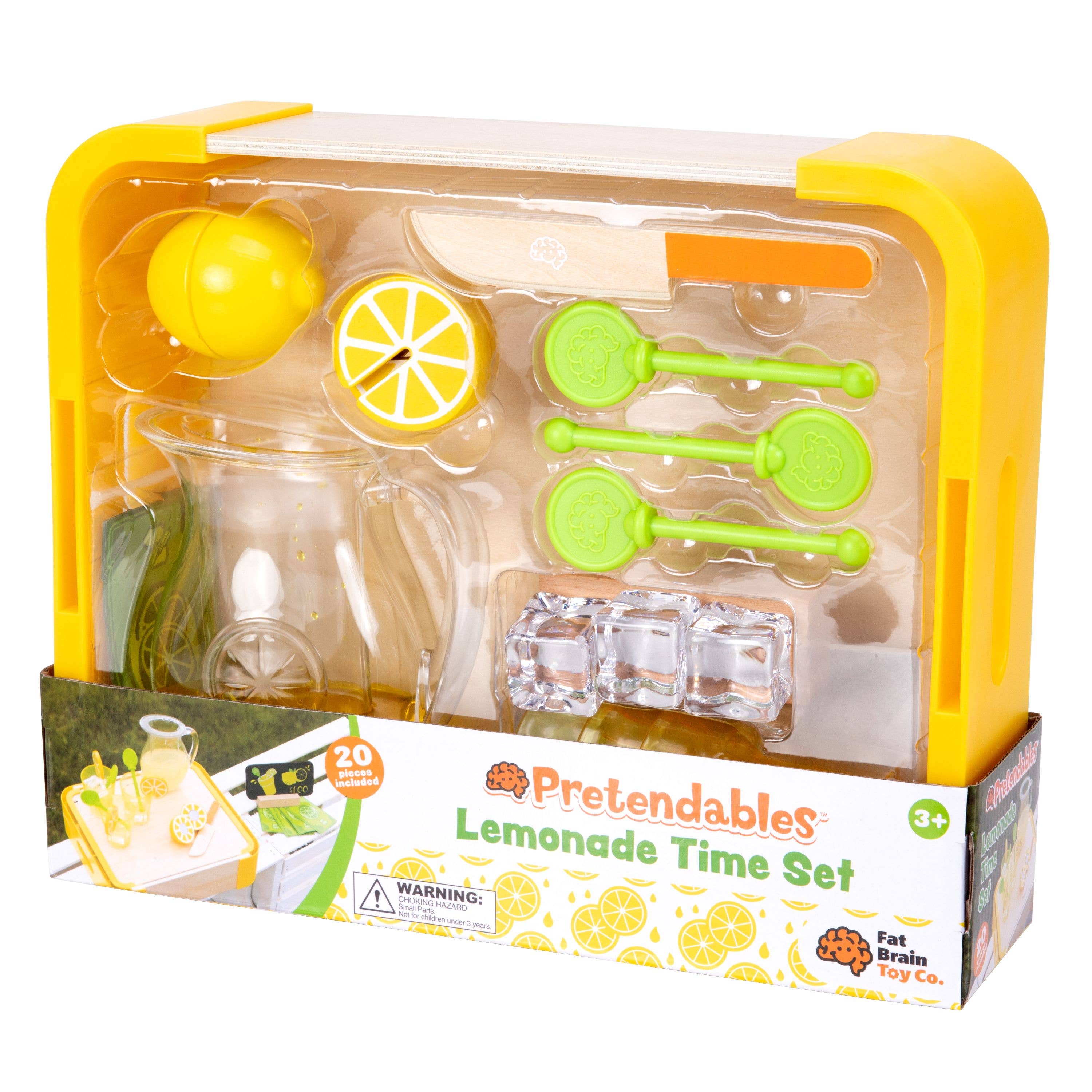 Fat Brain Toy Co. - Wholesale Toy Set - Kids - Pretendables Lemonade Time Set1