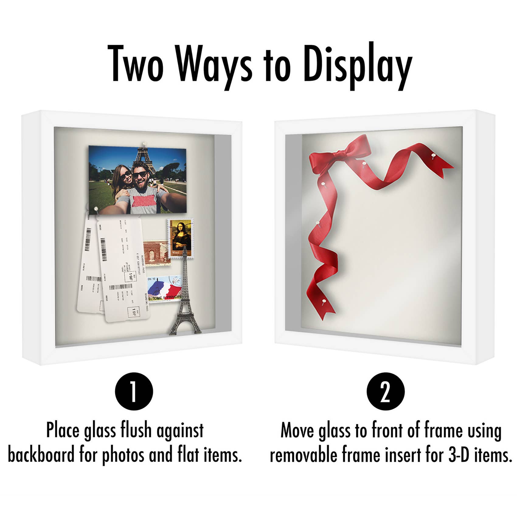 Americanflat - Wholesale Picture Frame - Americanflat Shadow Box Frame with Box Molding15