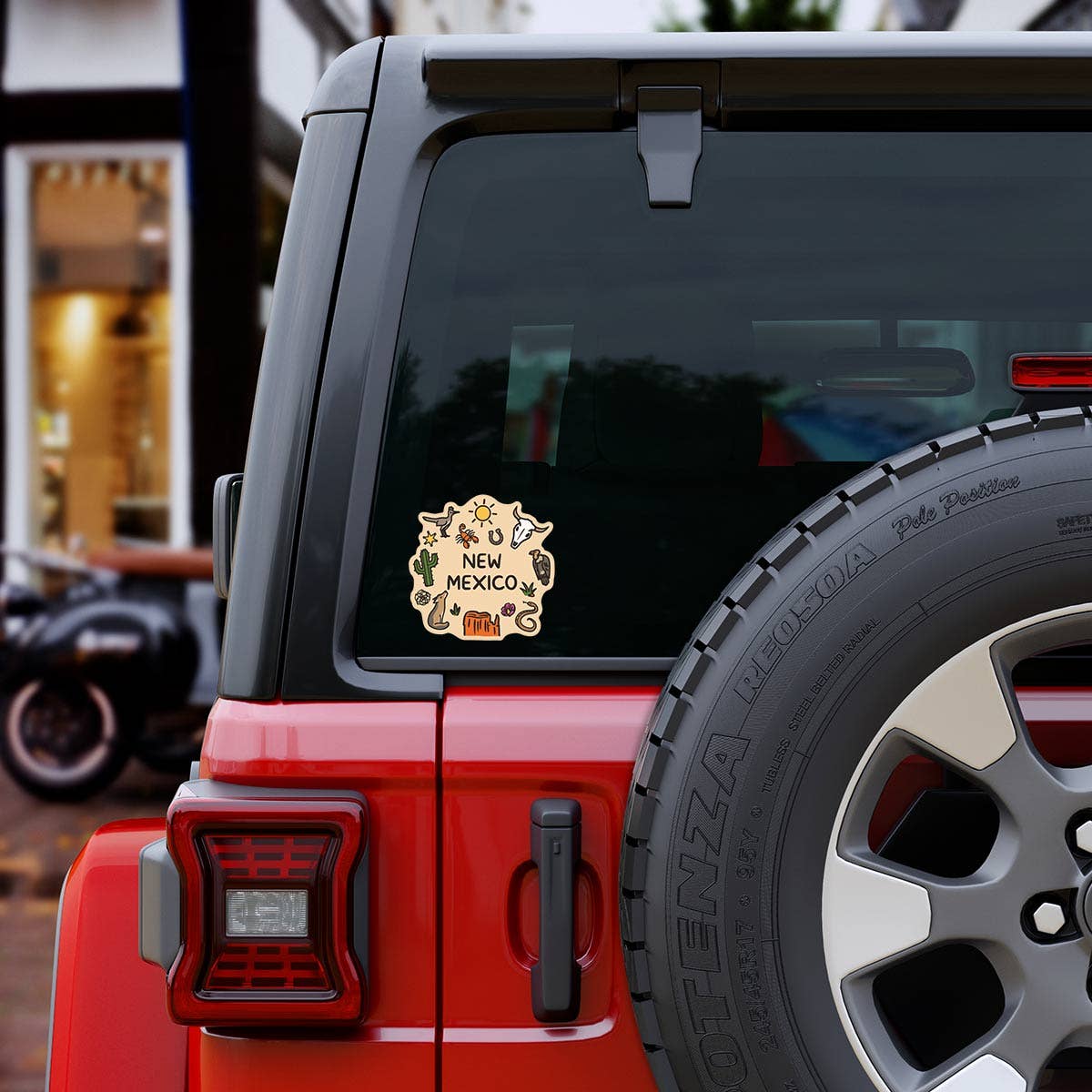 RetroPlanet - Wholesale Sticker - Desert Doodles Icons Name Drop Die Vinyl Sticker4