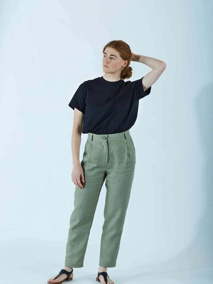 Slang MADELEINE pistage för wholesale av Grenzgang - slow womens fashion made in the Alps