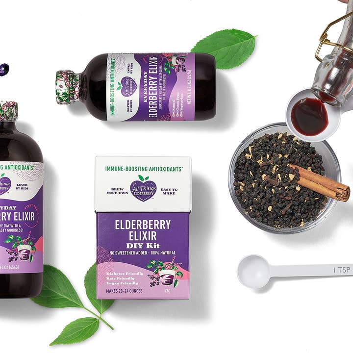 All Things Elderberry - Wholesale Oral Supplement/Vitamin - Everyday Elderberry Elixir