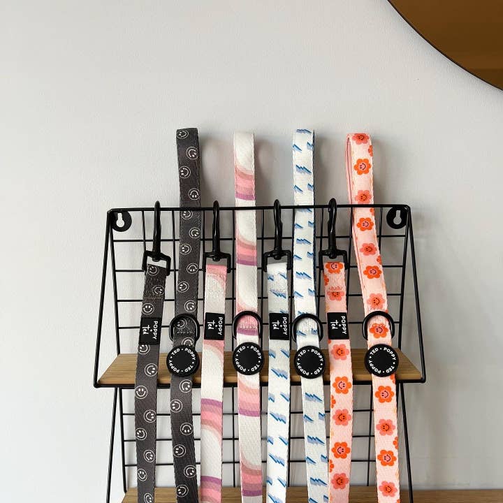 Walk + Wear | Guinzaglio per cani | Pink per la vendita all'ingrosso da parte di Poppy + Ted