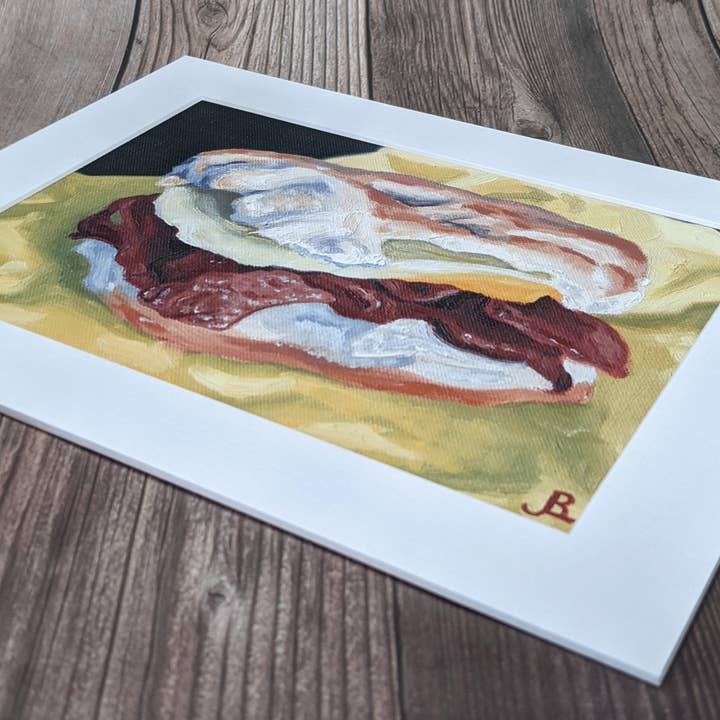 Mary B Biscuit Print for wholesale by Art By Brandy Jefferys