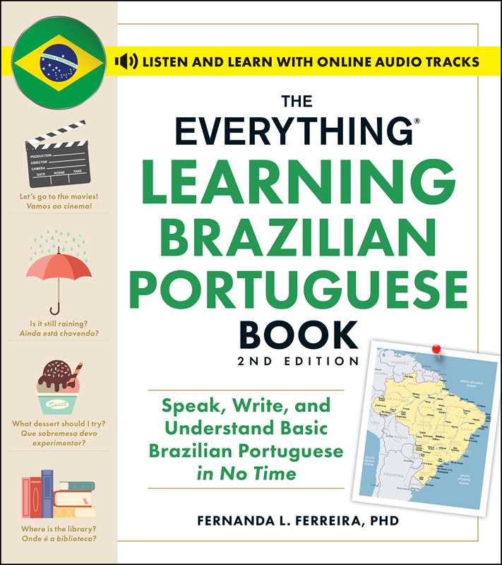 Simon & Schuster - Wholesale Language & Linguistics - Everything Learning Brazilian Portuguese Book, 2nd Edition by Fernanda Ferreira0