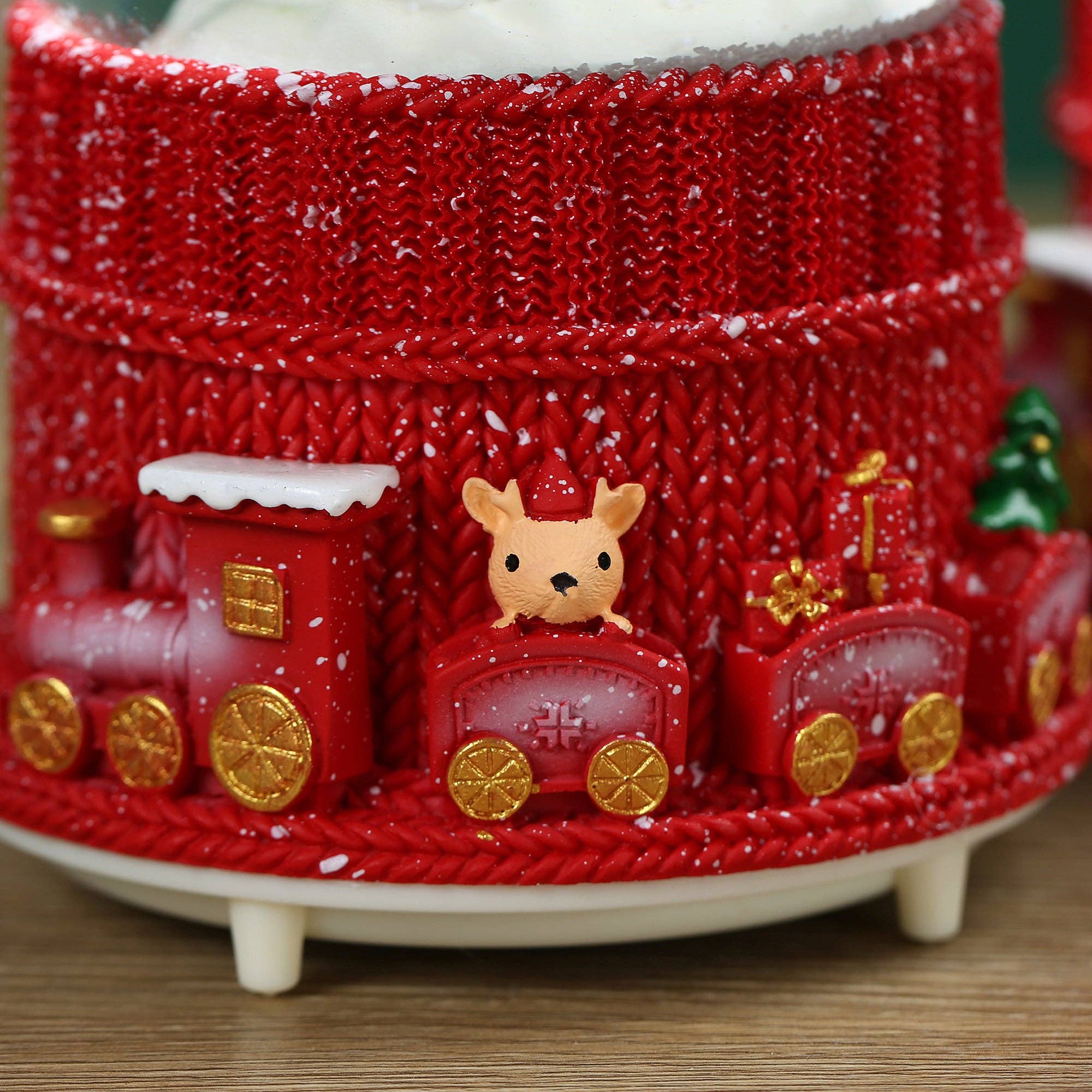 SINT - Wholesale Snow Globe - SINT Christmas Musical Glittering Water Snow Globe | Set of 217