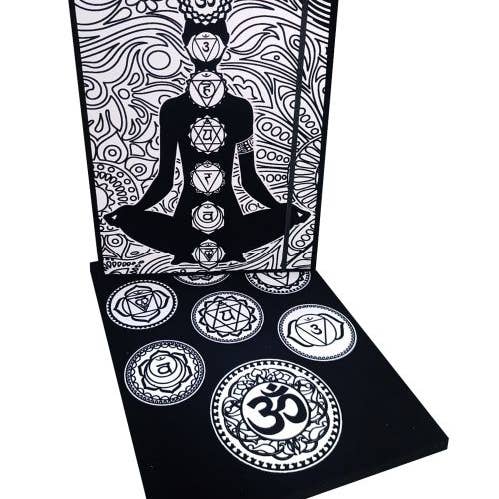 Chakra mapp i standardstorlek för wholesale av Colorvelvet