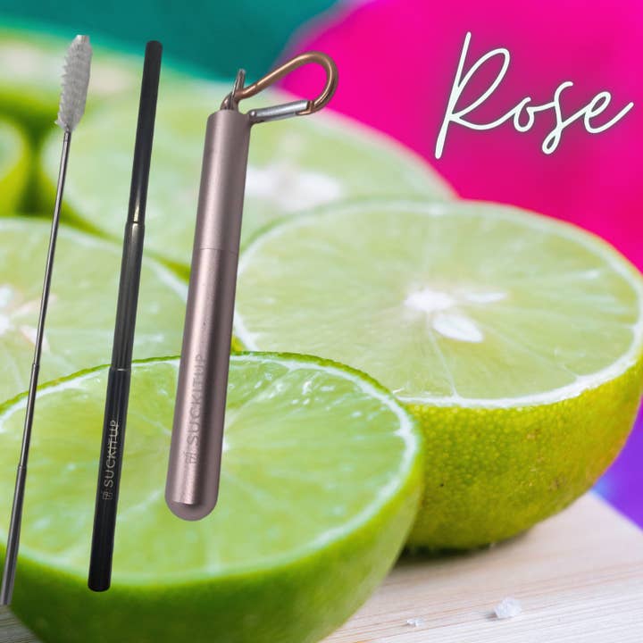 Suck It Up Straws - Wholesale Drinking straw - 3n1 Telescopic Straws with Case and Telescopic Cleaning Brush48