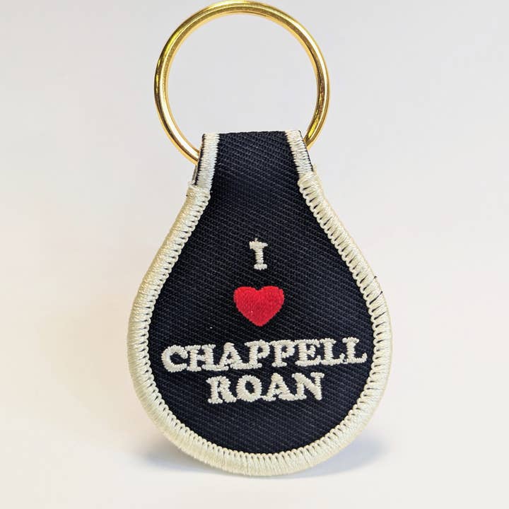 He Said, She Said - Wholesale Keychain - Women's - I Heart Chappell Roan Embroidered Key Tag