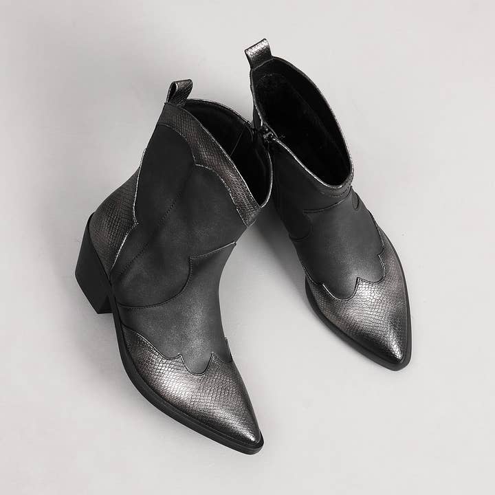 A2371 Women insulated cowboy boots for wholesale by Top Staka