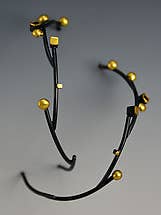 Dandelion Stems Hoop Earring (BME13) for wholesale by Bethany Montana Jewelry