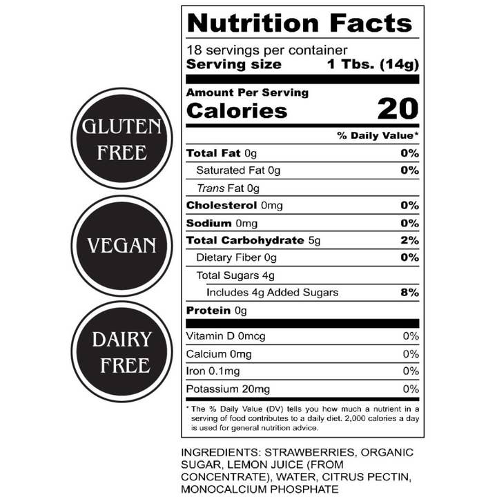 Tait Farm Foods - Wholesale Jam/Jelly - Strawberry Jam1