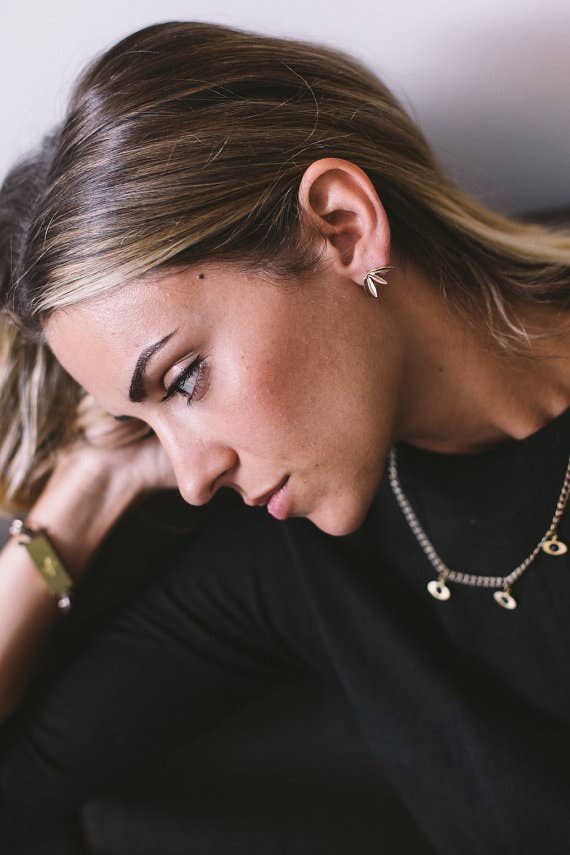 Michelle Starbuck Designs - Wholesale Stud/Post Earrings - Laurel Studs1