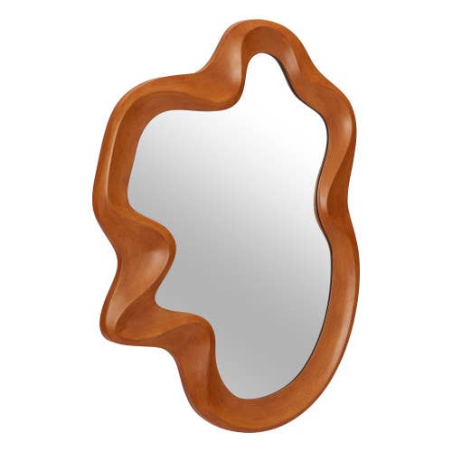 Zuo Modern - Wholesale Wall Mirror - Foz Mirror Brown1
