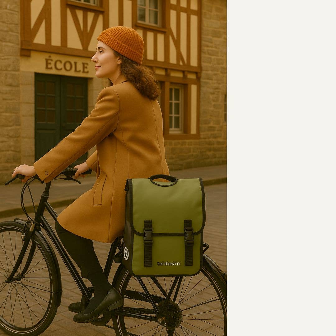 BADAWIN – Engroshandel Tilbehør til cykling – BADAWIN Ancel Badawin khaki grøn cykeltaske/pung15