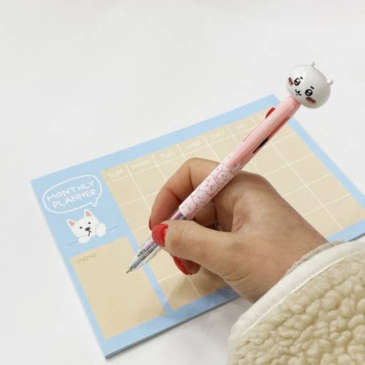 K-Wonderland – wholesale Pen – Chiikawa Character 3D Figure 3Colors Ballpoint Pen4