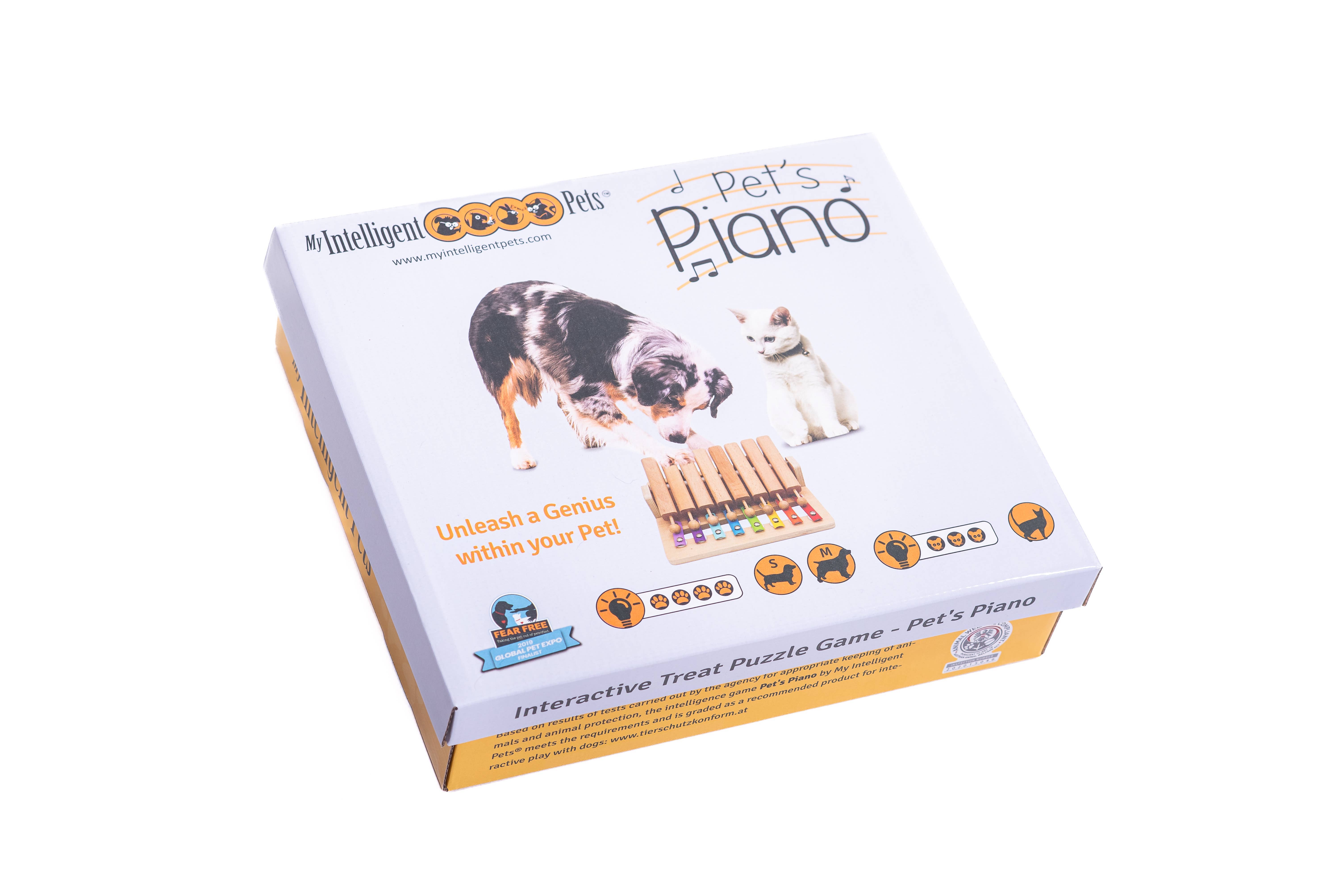My Intelligent Dogs - Wholesale Pet Toy - Cat/Dog - Piano - Interactive Toy Product of the Year - enrichment toy5