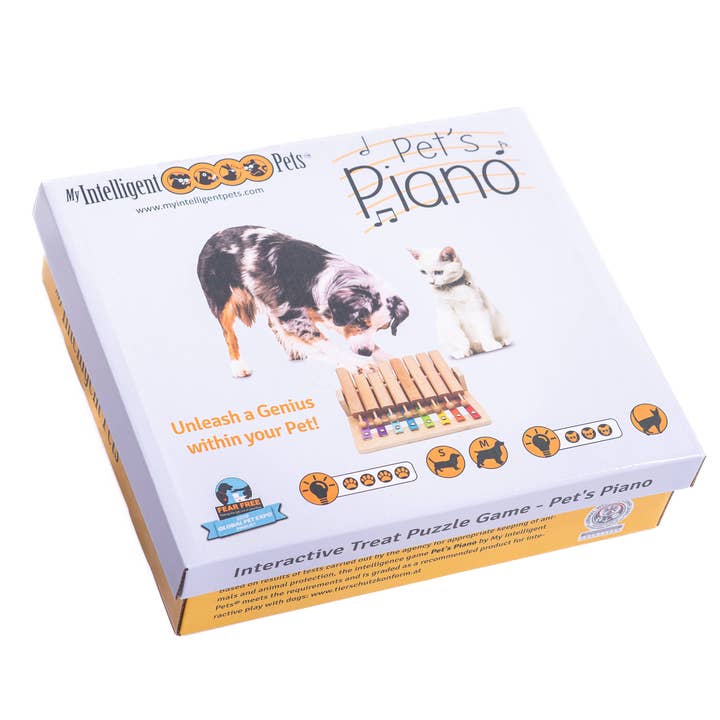 My Intelligent Dogs - Wholesale Pet Toy - Cat/Dog - Piano - Interactive Toy Product of the Year - enrichment toy5