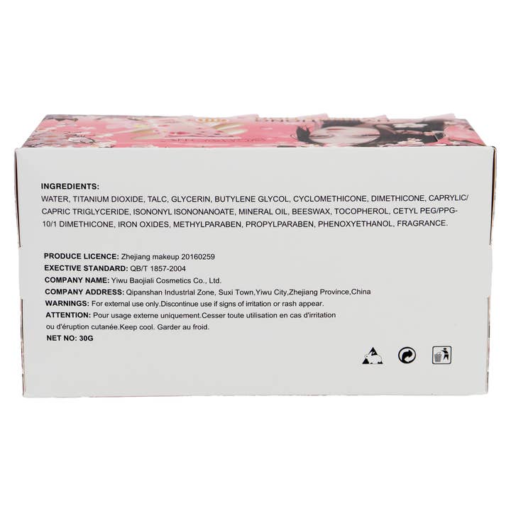 Cap Zone - Wholesale Foundation - Hydrating SPF 30 Sunscreen Foundation - 24 pcs2