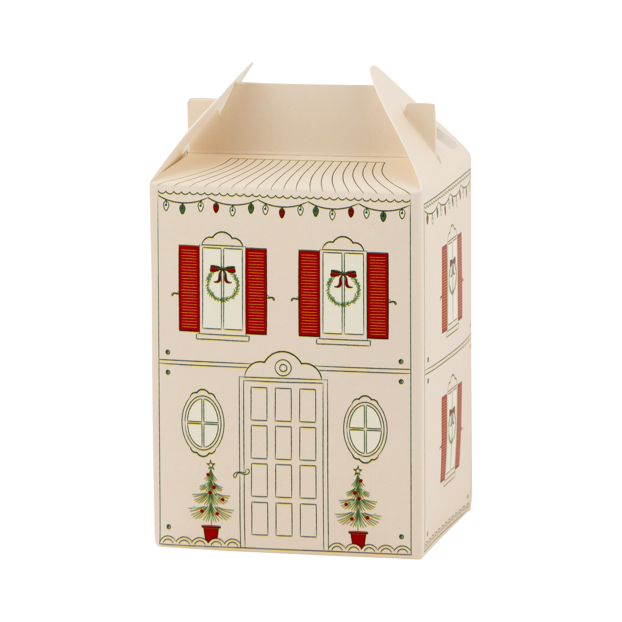 My Mind’s Eye - Wholesale Party Favor Bag/Box - VIL1108 -  Christmas Village Treat Boxes6