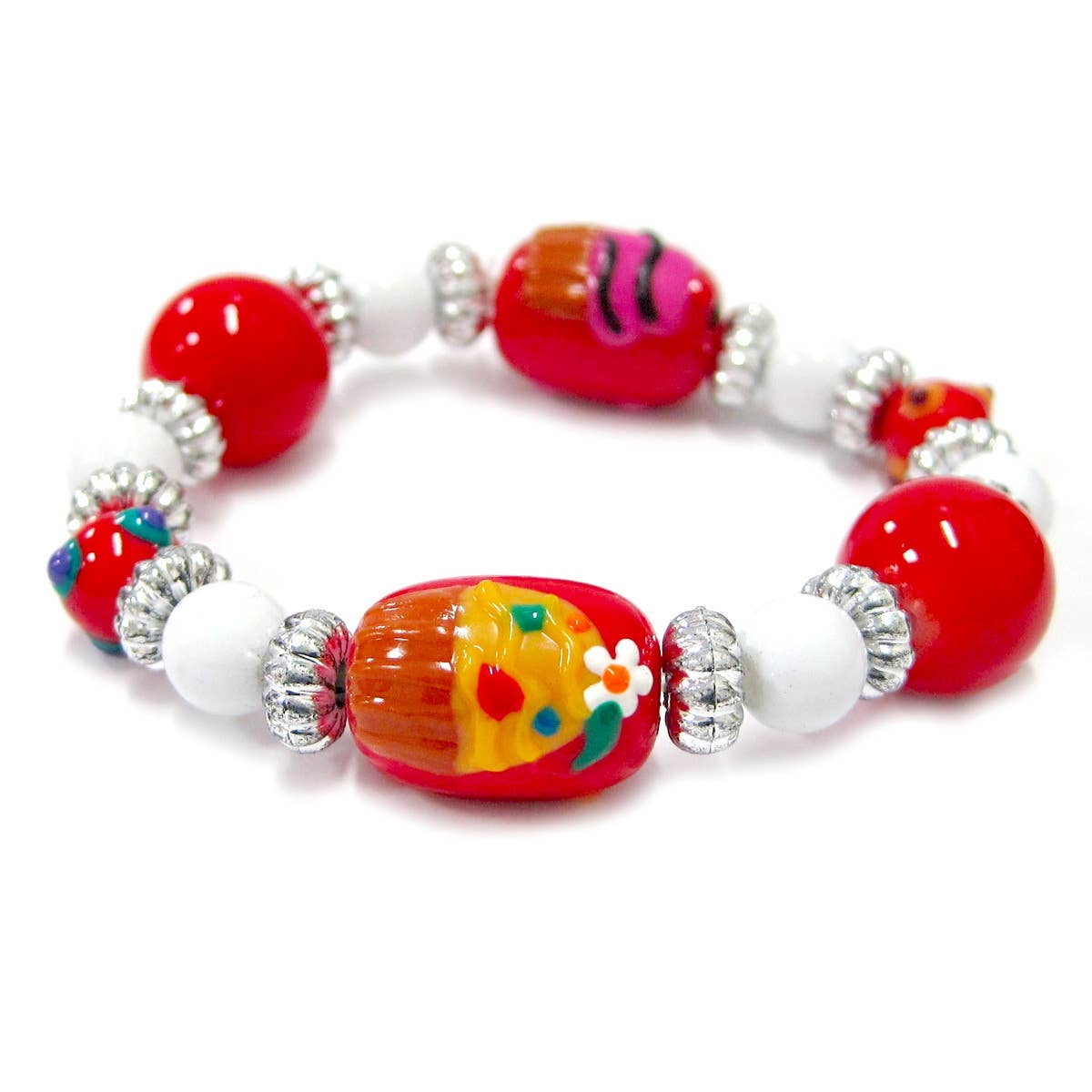 Fiona Accessories – Engroshandel Perlearmbånd – Børn – Børn Børn Armbånd 48pcs Counter Display14