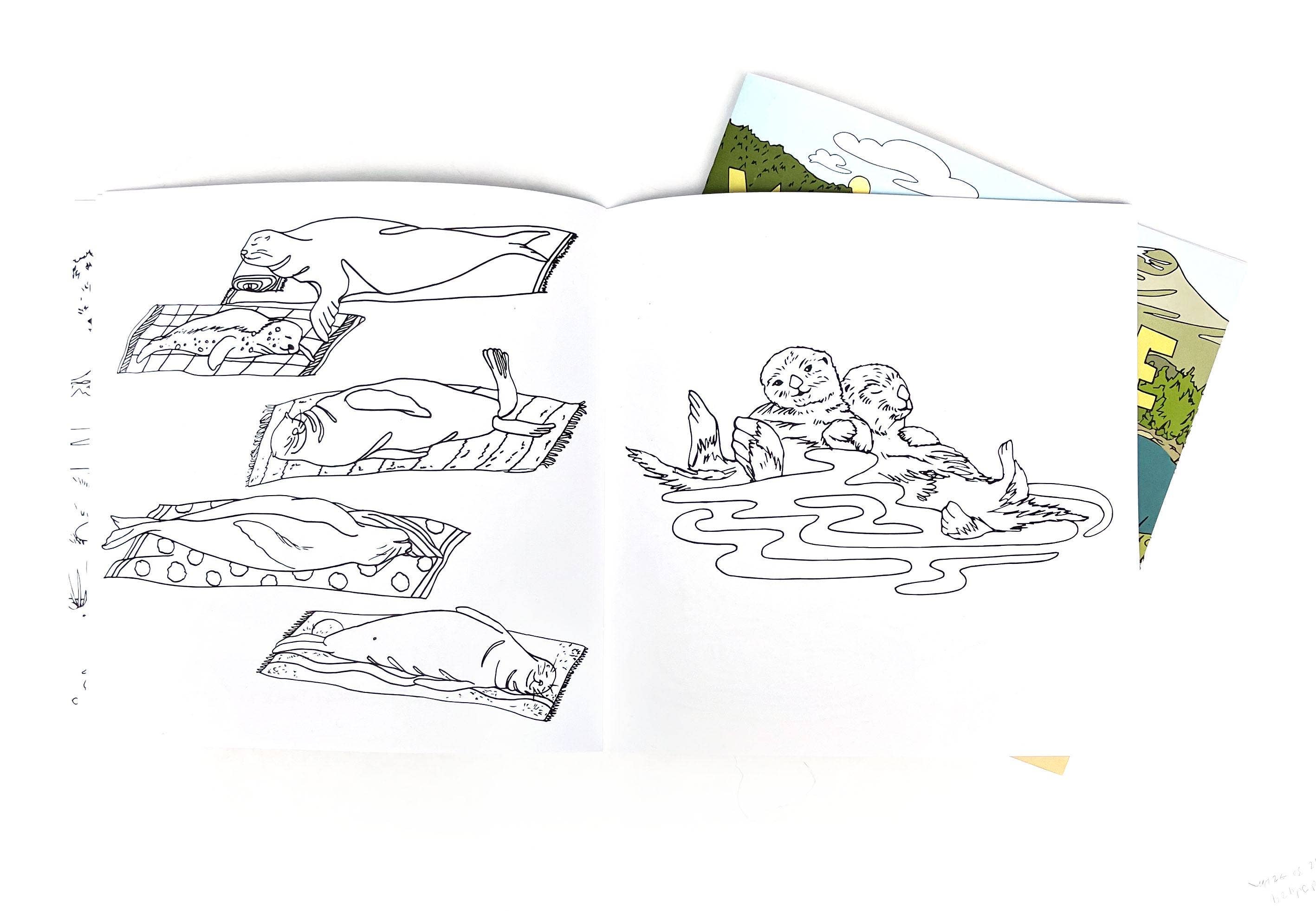 Wild Life Illustration Co. - Wholesale Coloring & Activity Book - Kids & Baby - Wild Life Camp Colouring Book4