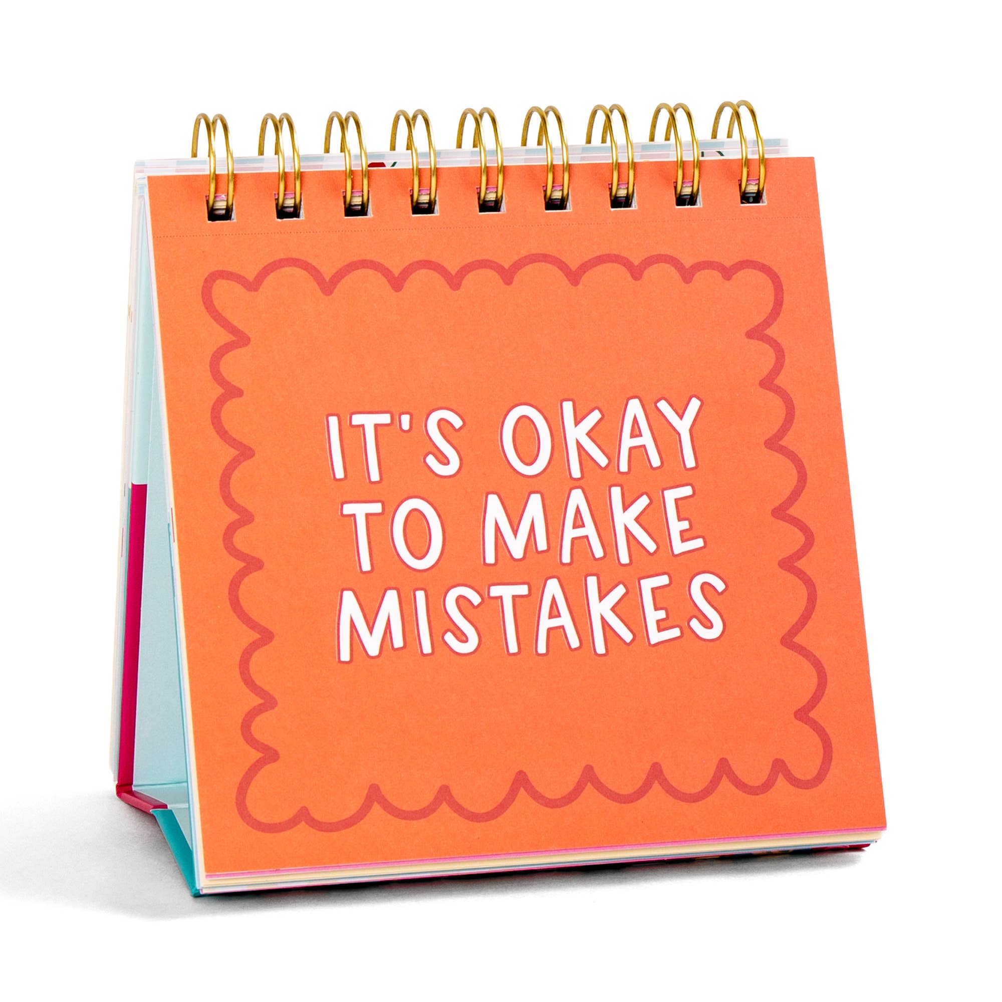 Pippi Post – Engroshandel Skilt til skrivebord/bordplade – 52 uger med bekræftelser - Skrivebordsflipkalender3