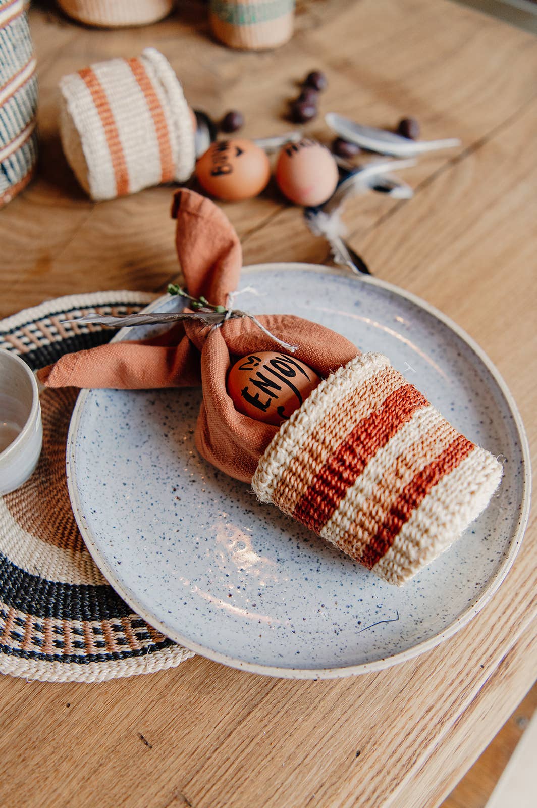 Crafts by Solid - Wholesale Basket - Handwoven Sisal Baskets - Natural Hues - XXS - XXL53
