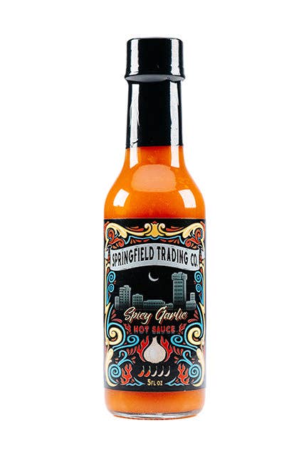 Springfield Trading Co - Wholesale Hot Sauce - Spicy Garlic Hot Sauce1
