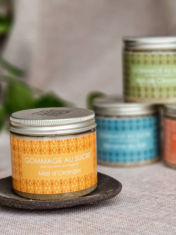 Gommage au Sucre Miel d'Oranger pour la vente par L'Art du Bain