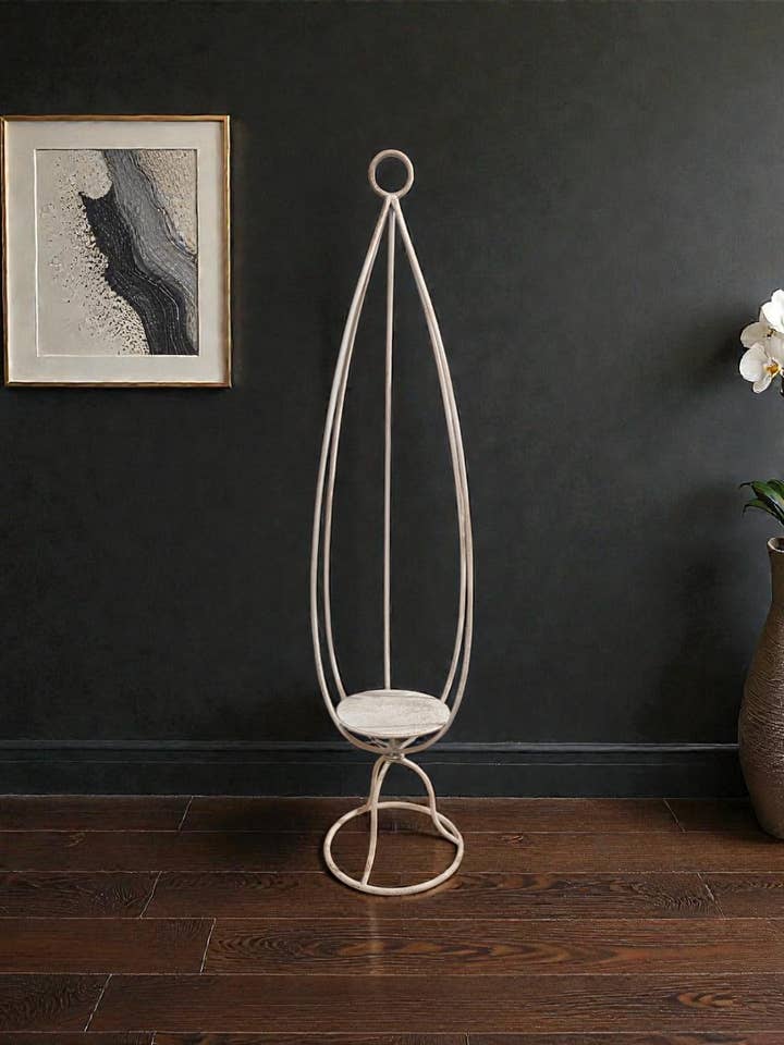 Teardrop Candle Holder Set of 2 41in and 36inH for wholesale by Wholesale Home Decor