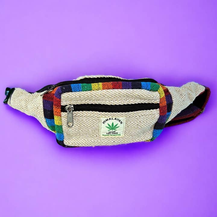 Riñonera de cáñamo de Himalaya Hemp Thc free para venta al por mayor de EthnicNatur