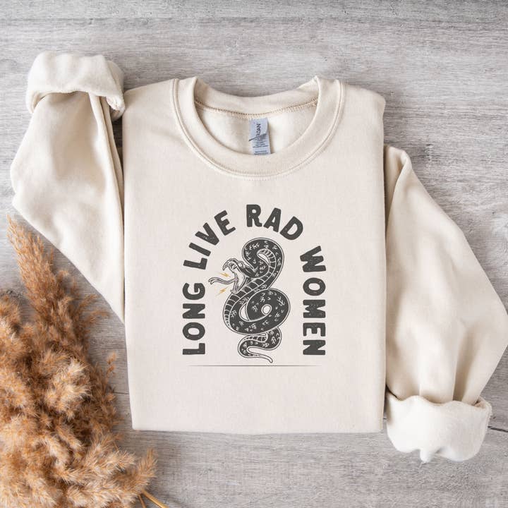 Long Live Rad Women Tee / Crewneck for wholesale by Wild Moon