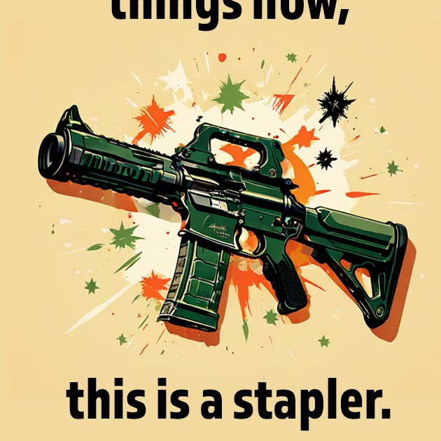 Since we are redefining things Gun Stapler for wholesale by Fun Fridge Magnets