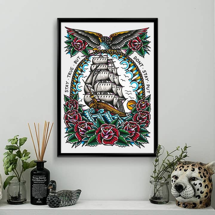 Steen Jones - Wholesale Art print - 'Stay True' Print1