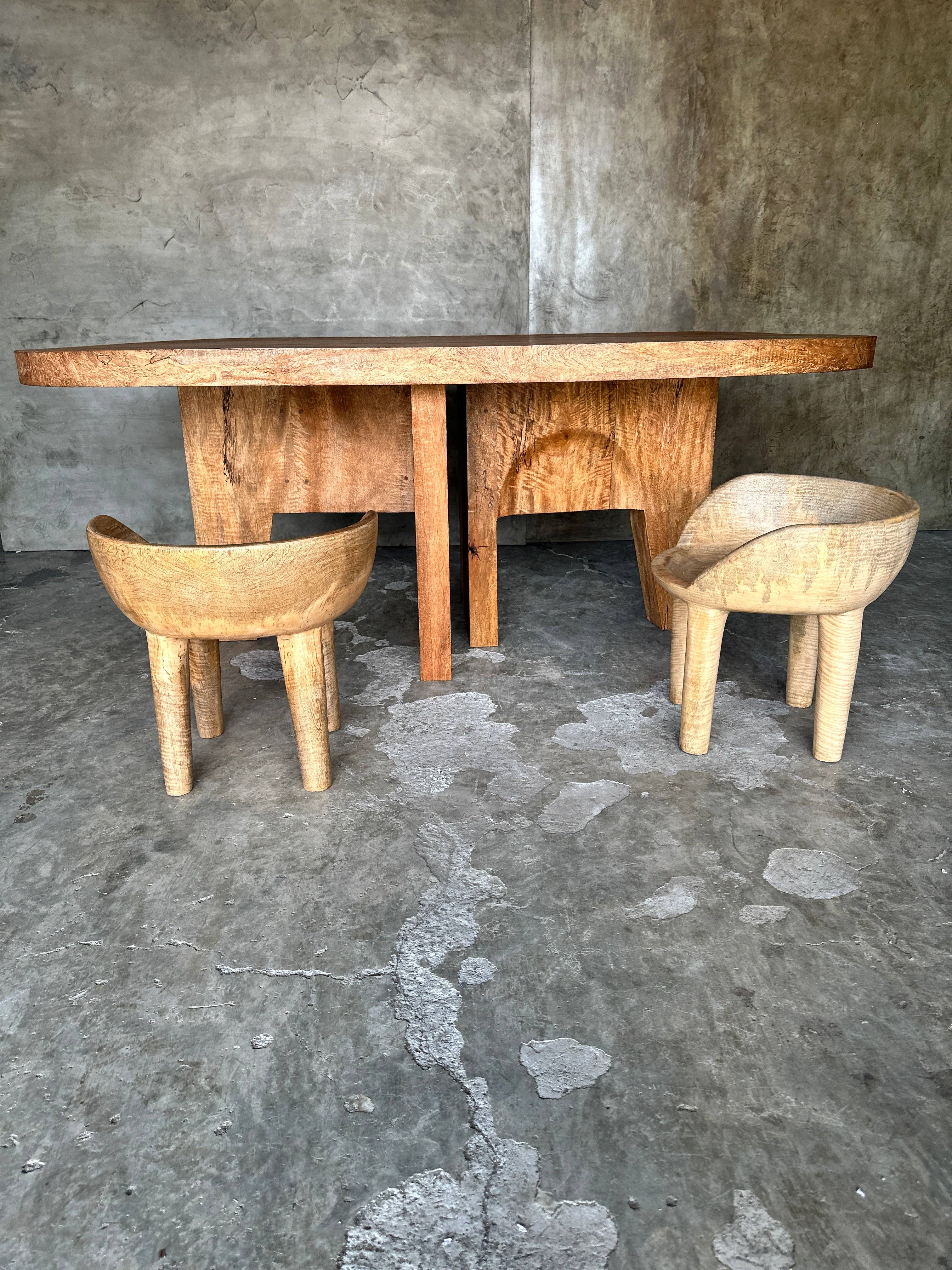 Office Objets - Wholesale Coffee Table - Massive mango wood table 2m10x1m28