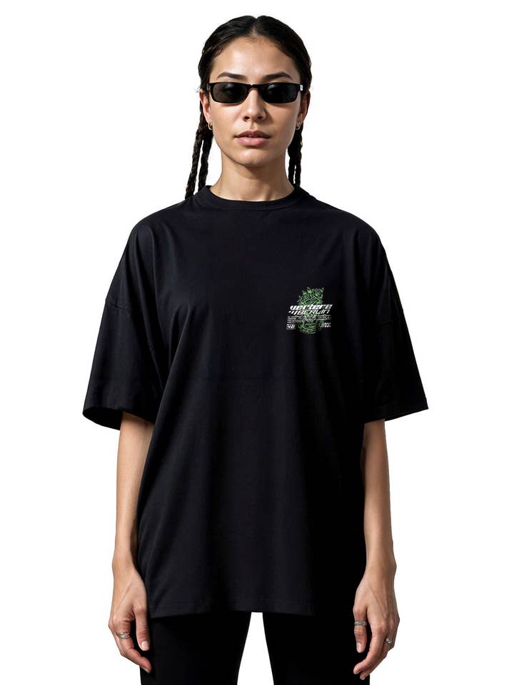 OVERLAY T-SHIRT - BLACK for wholesale on Faire5