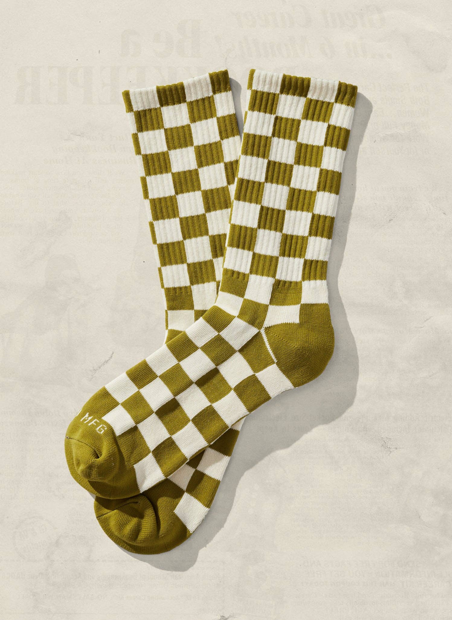 Weld Mfg. - Wholesale Socks - Women's - Checkerboard Crew Socks1
