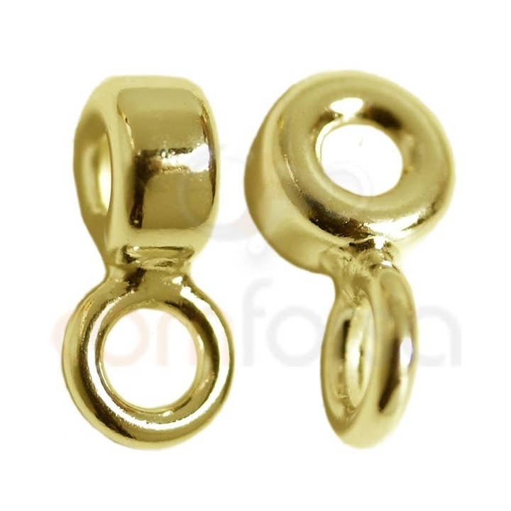 COM FORSA SL - Wholesale Craft Supplies - Sterling Silver 925 Donut 6 Mm With Jump Ring (2.1)