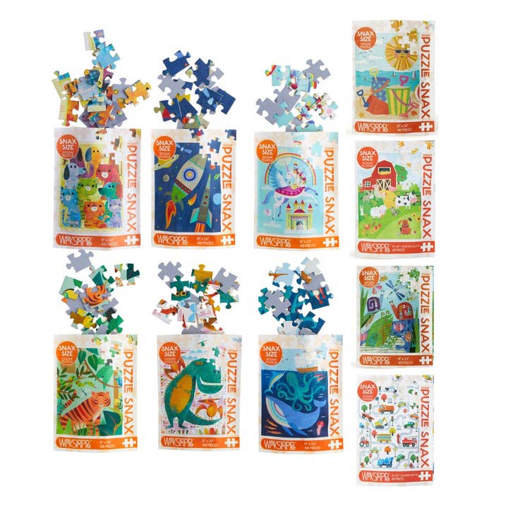 WerkShoppe Snax 48pc Puzzle Multipack/20 for wholesale by Bobangles