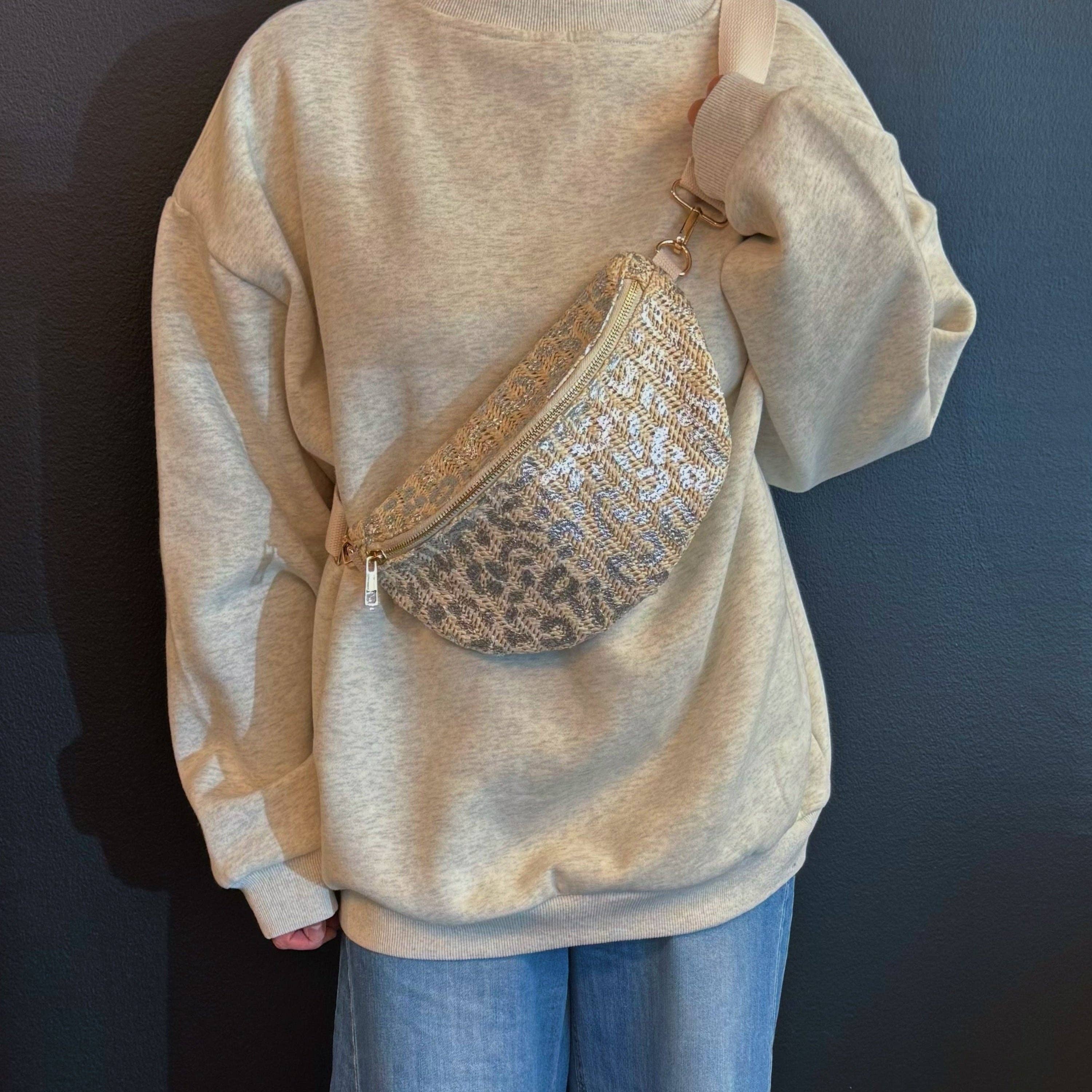 Ellison+Young - Wholesale Belt Bag - Women's - Edge Breeze Cheetah Belt Sling Bag3