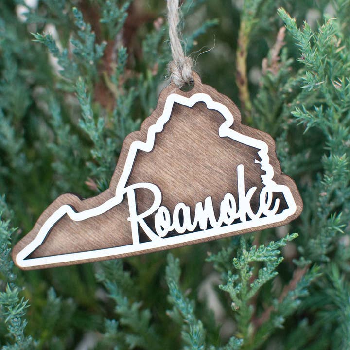 The Little Ornament Shop - Wholesale Ornament - Custom City and State Ornament1