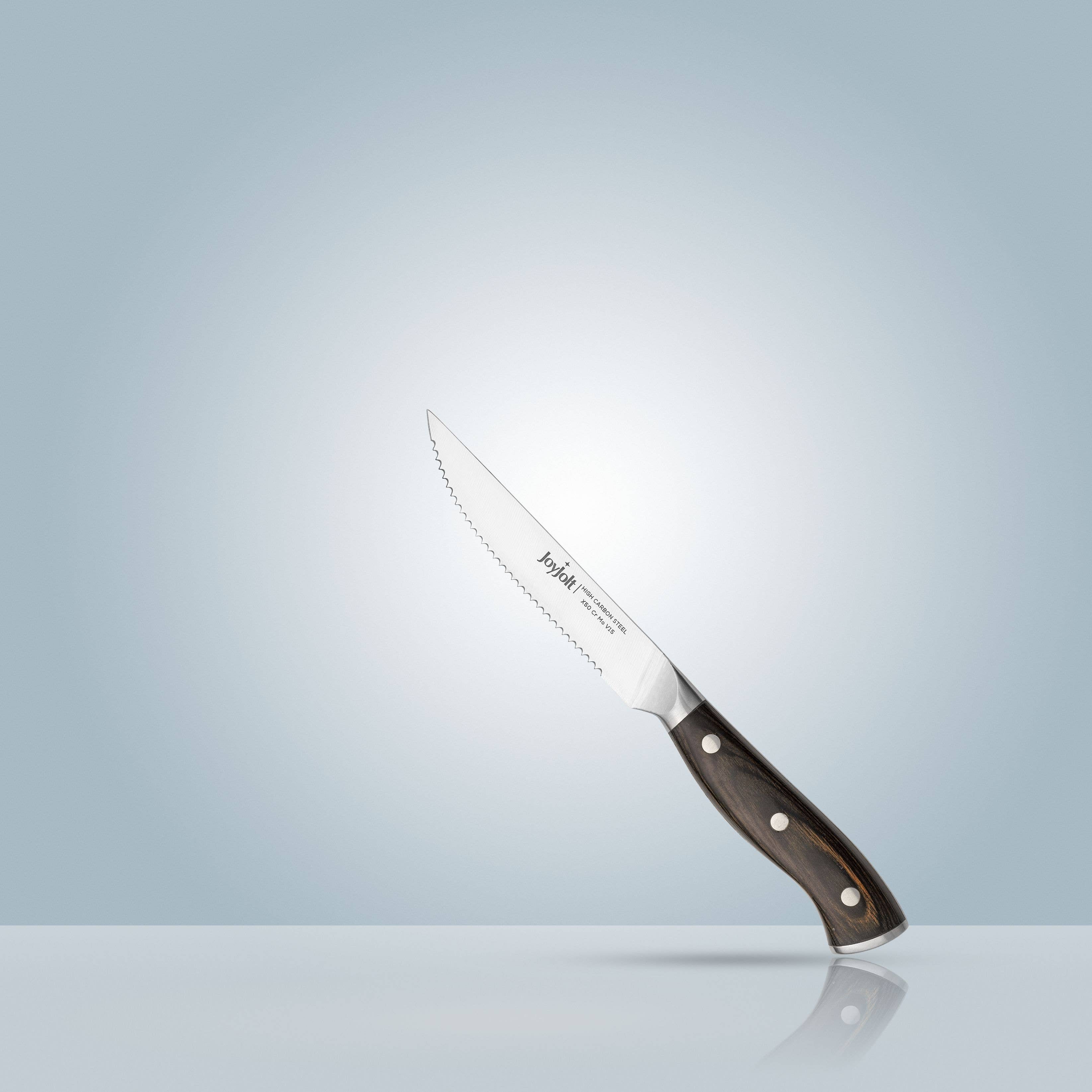 JoyJolt - Wholesale Knife Set - Steak Knives Set of 4 High Carbon, x50 German Steel Knives7