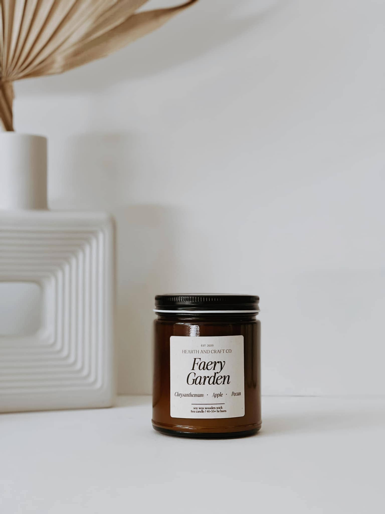 Hearth and Craft Candle Co. - Vente Bougie en bocal - JARDIN DES FÉES1