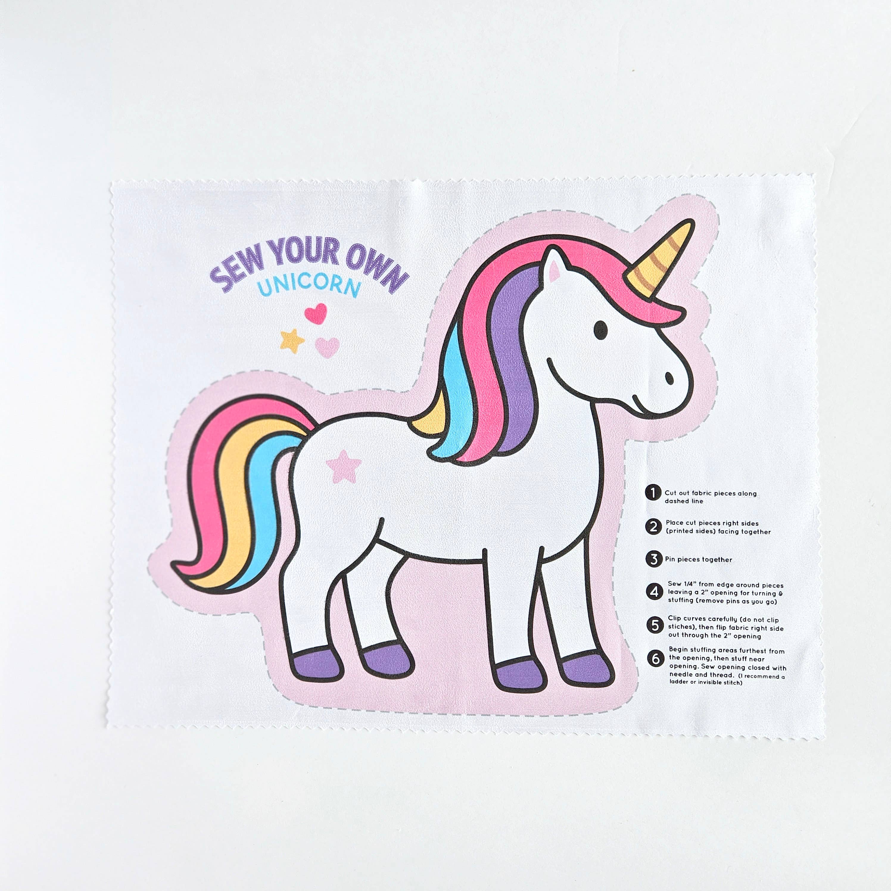 Nickwilljack - Wholesale Craft Sewing Kit - Sew Your Own Unicorn Kit1