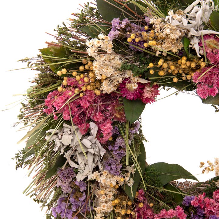 Andaluca - Wholesale Wreath - Floral Sage Wreath5