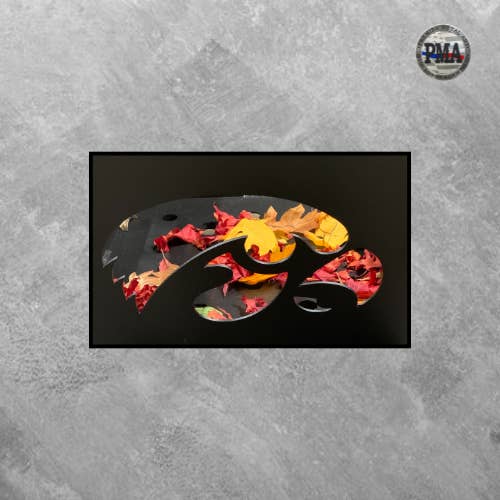 Premier Metal Art - Wholesale Fire Pit - Iowa Hawkeyes Logo Fire Pit2