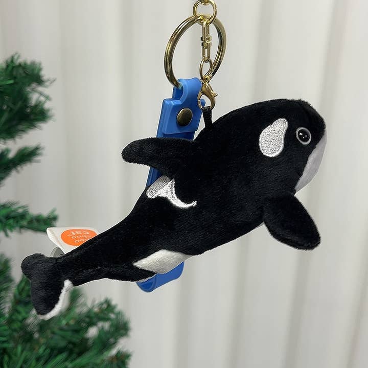 SoapElenGlen - Wholesale Keychain - Unisex - Killer Whale Plush Toys, Oceanarium Aquarium Souvenirs1
