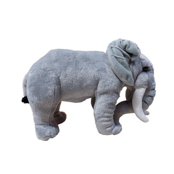 Texas Toy Distribution - Wholesale Stuffed/plush toy – Kids & baby - Elephant 13.75" Zoo Plush Stuffed Animal2